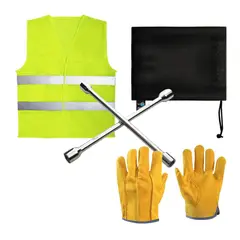 TECGO - Kit de Emergencia de Vehiculo 3 Piezas
