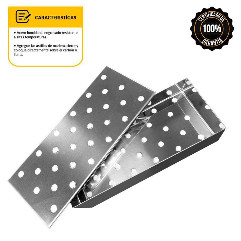 Ahumador Smoker Box de Acero Inoxidable