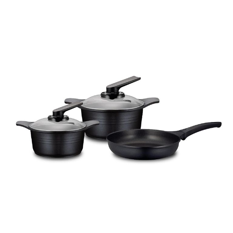 Juego de Ollas Black 5 Piezas