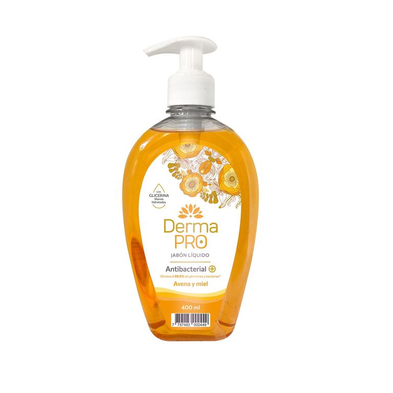 Jabón Líquido Antibacterial Avena Y Miel 400Ml