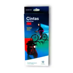 3M - Tiras Reflectiva Amarillas X12
