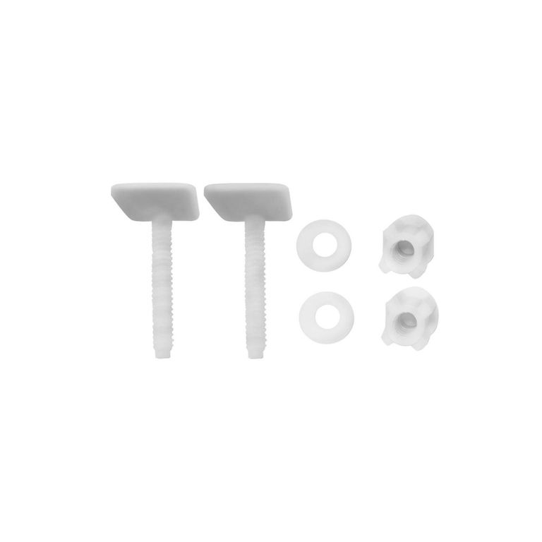 Bisagras para Tapa de Inodoro Blanco