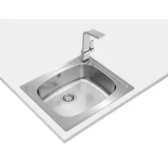 TEKA - Lavadero de Cocina Acero Inoxidable 1 Poza Universe 60x51cm