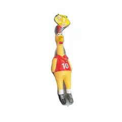 ACCECAN - Juguete Pollo Fútbol para Perro