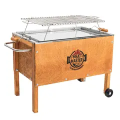 MEAT MASTER - Caja China Acero Galvanizado/Acero Inoxidable 65X40 Cm
