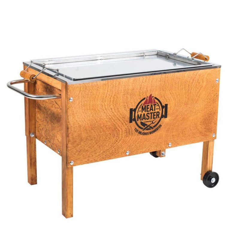 Caja China Acero Galvanizado/Acero Inoxidable Meat Master 65X40 Cm