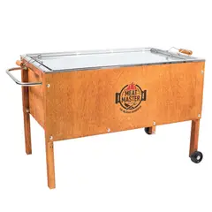 MEAT MASTER - Caja China Acero Galvanizado/Acero Inoxidable 85X50 Cm