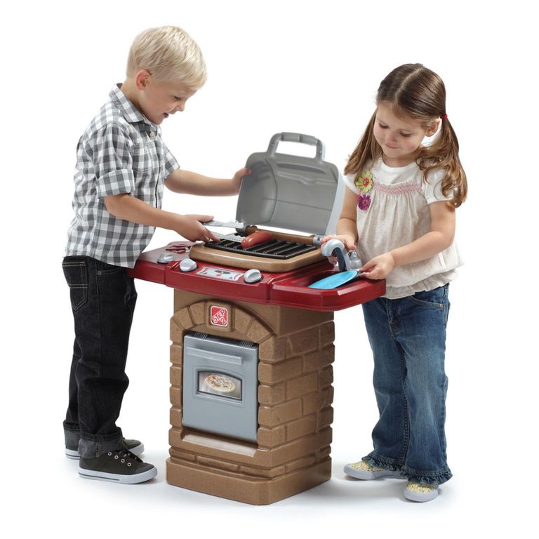 Cocinita para niños con Parrilla