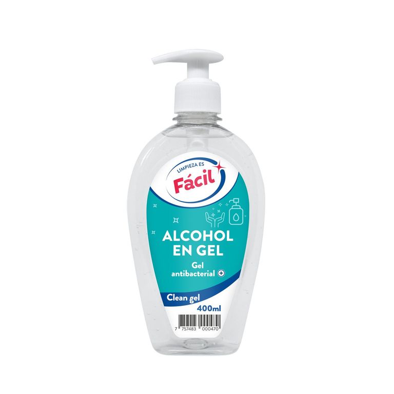 Alcohol En Gel Facil Pump 400Ml