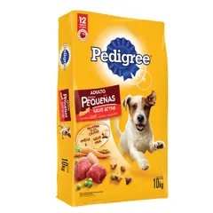 PEDIGREE - Adultos 10kg de Carne, pollo y vegetales raza pequeña