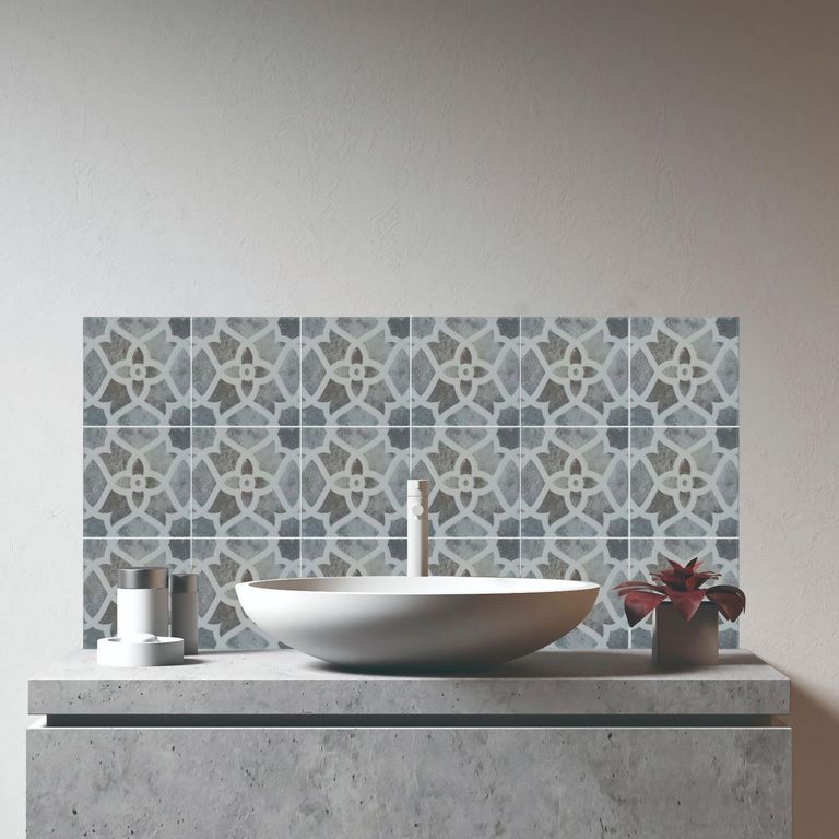 Azulejo Rimini Gris 15x15cm