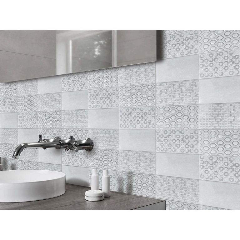 Pack Bricks Marchesi 3 Unidades Gris 15x7.5cm 0.41m2