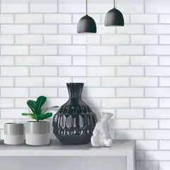 OLIVIA ATRANI - Brick Mattone Blanco 40x10cm
