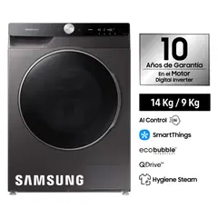 SAMSUNG - Lavaseca 14/9Kg WD14TP04DSX/PE