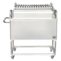 undefined - Caja China Acero Inoxidable Aisi 201 La Carbonera Grill 78X38 Cm