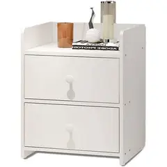 MUEBLES GAUDI - Velador 2 Cajones Feang
