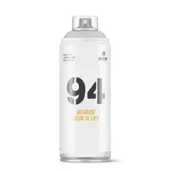 GENERICO - Pintura en Spray Colores Mate Baja Presión Gris Perla 400ml