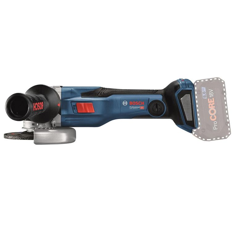 Amoladora Angular Inalámbrica Bosch 125 mm 1500W
