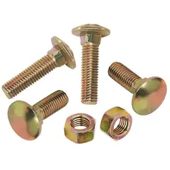 MAMUT - Perno Coche con Tuerca 1/4x2 1/2 4 unid