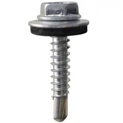 MAMUT - Tornillo Autoperforante Hexagonal con Argolla Neoprene 8x1 4 Unid