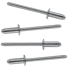 MAMUT - Remache Tipo Pop Vástago y Cuerpo Inoxidable M3.2x8 4 unid.