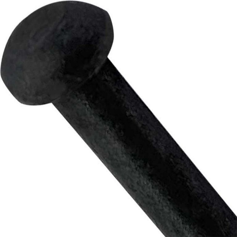 Remache Fierro Cabeza Redonda 3/16x2 5 unid.