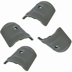 MAMUT - Arandela Curva Acero y EPDM 6.5 Gris 4 unid.