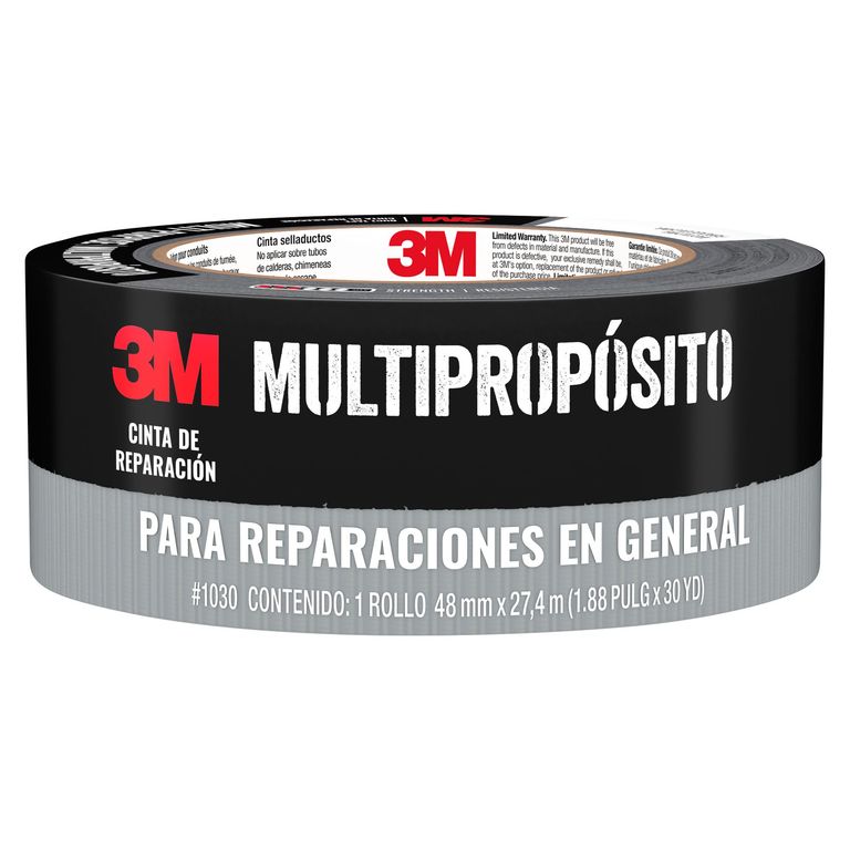 Cinta Adhesiva Duct Tape Multiusos 3M 1.88x30 yd.