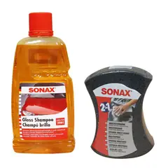 SONAX - Kit Shampoo y Esponja