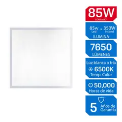 ILUMA - Panel Led Para Empotrar 85W 60X60Cm