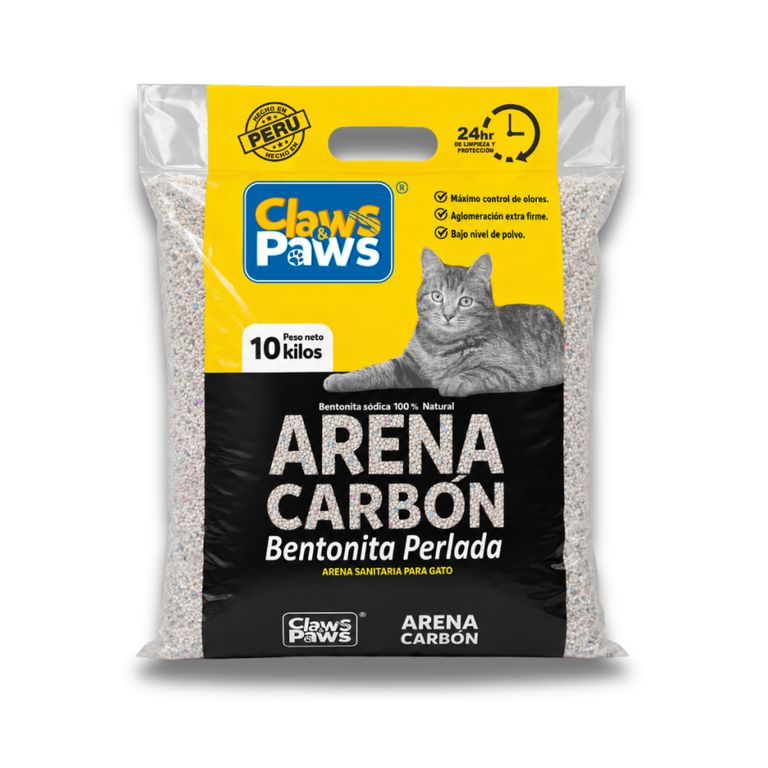 Arena Natural Carbón Gato 10kg