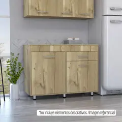 TUHOME - Mueble de Cocina para Microondas Verdulero 62cm ancho