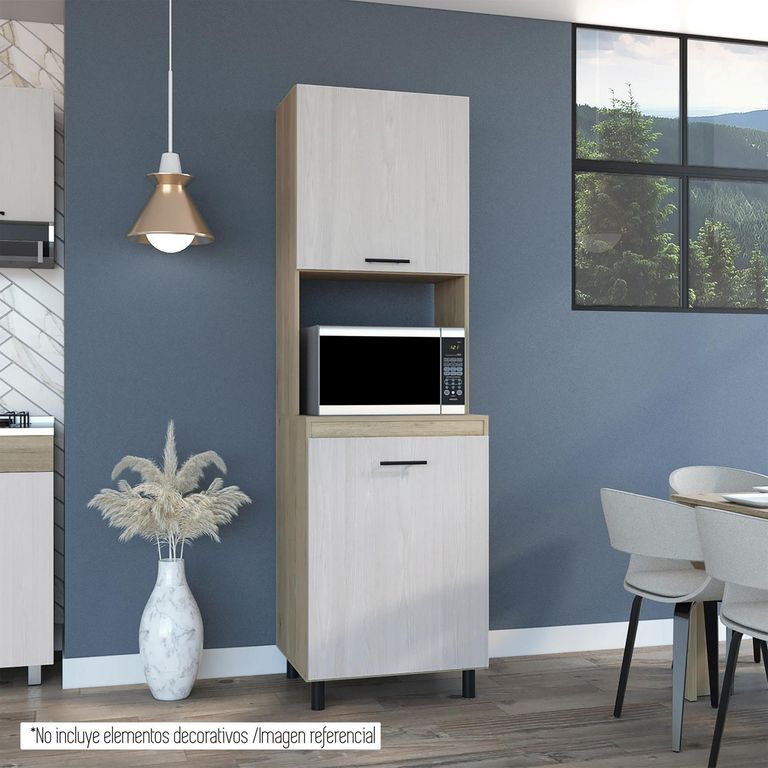 Mueble Microondas Gante Rovere Niebla