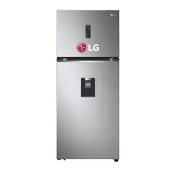 LG - Refrigeradora GT37SGP 374L Door Cooling Top Freezer Plateado