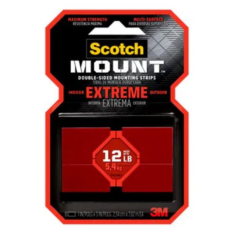 Cinta Montaje E x trema 8 Tiras 25 mm. x 7.62c m.