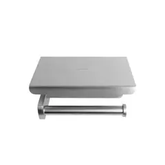 VAINSA - Papelera con Repisa Inoxidable Bali 3M
