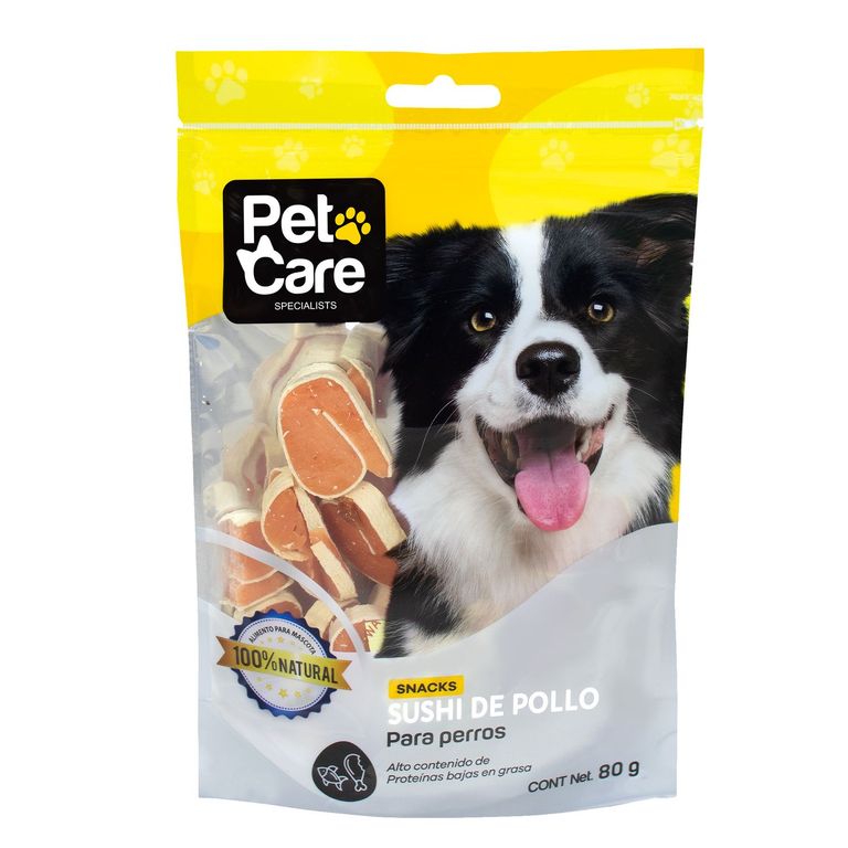 Sushi de Pollo 80gr Perro