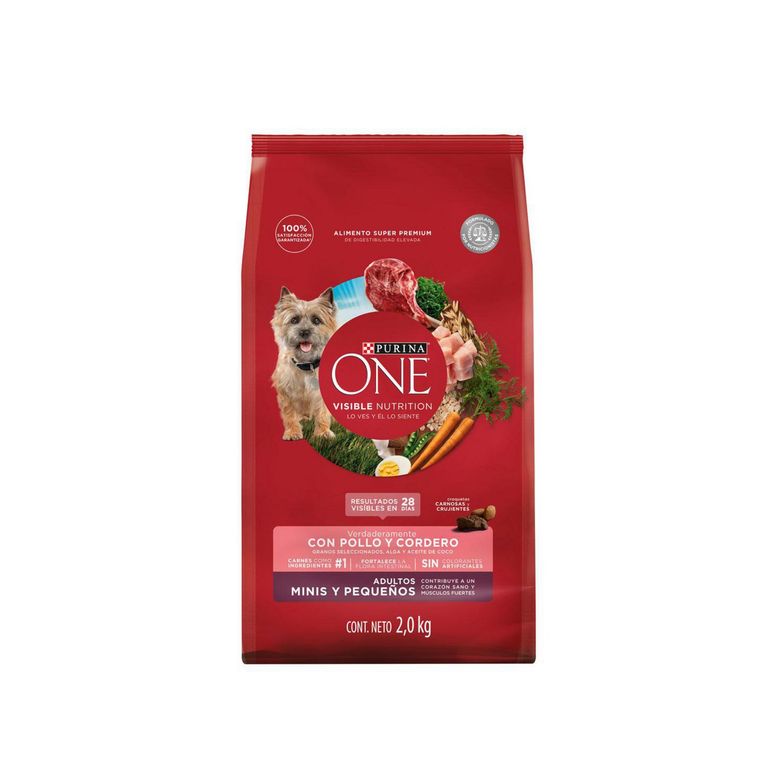 Alimento Super Premium para Perro One Pollo y Cordero 2kg