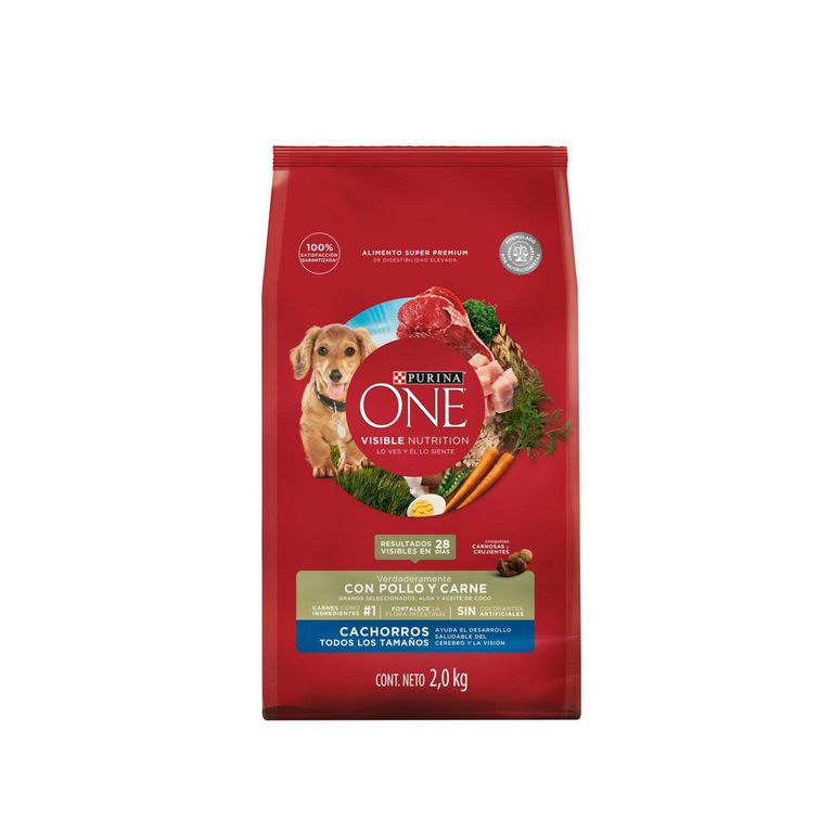 Alimento Super Premium para Perro One Pollo y Carne 2kg
