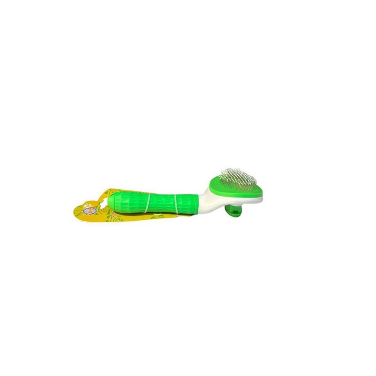 Cepillo Con Botón Extractor Verde