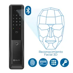 SMART SOLITY - Cerradura Inteligente Korea Facial 3D 6000BAK