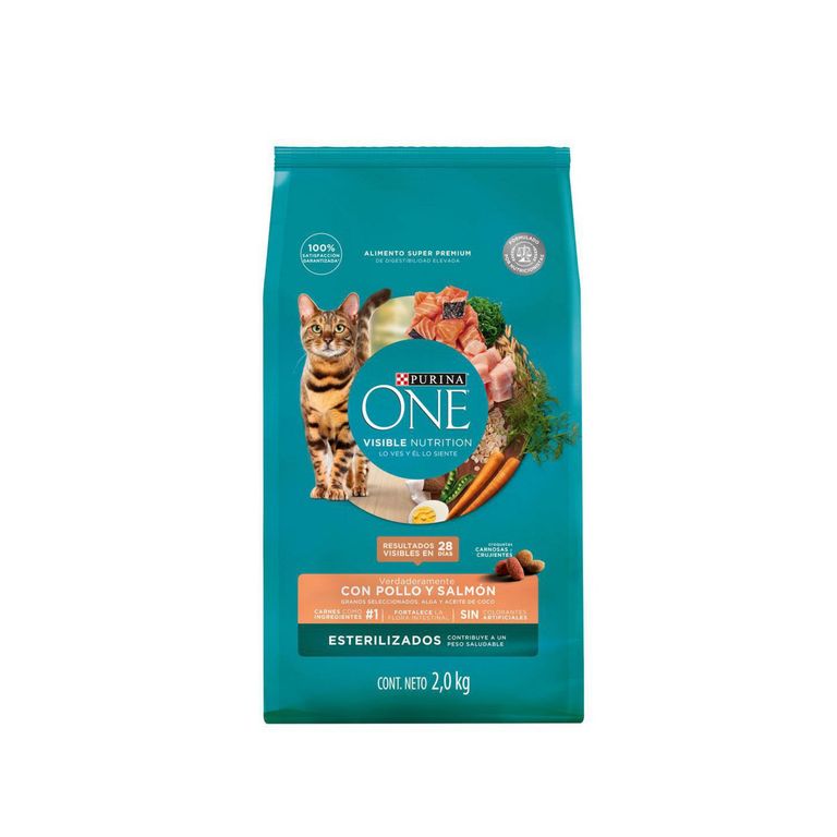 Alimento Seco Super Premium para Gato Pollo y Salmón 2kg