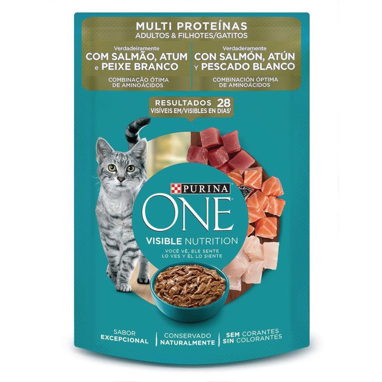 Alim Hum Gato One Adul Gatito Atún 85G