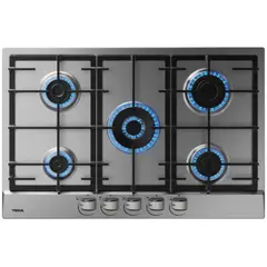 TEKA - Cocina empotrable Gas GSC 75330 SB IX X5 Quemadores