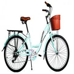MONARK - Bicicleta Romantic Teen Aro 24" Verde Agua