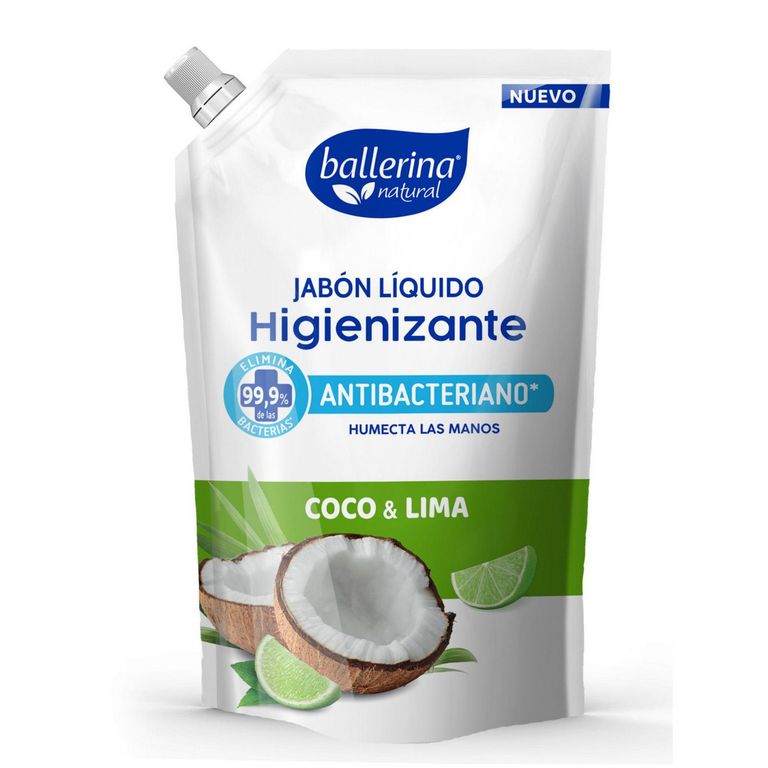 Jabón Líquido Coco Y Almendra Ballerina 750Ml