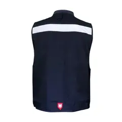 UBERMANN - Chaleco Reflectivo Geólogo para Hombre Azul Talla XL