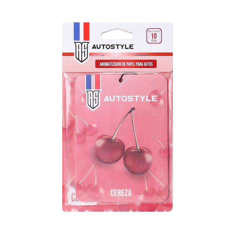 Ambientador para Auto Autostyle de Papel Cherry