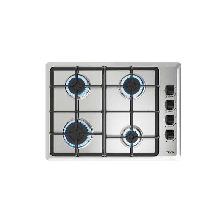 Cocina empotrable a Gas Teka HLX 540 KBB0C-IX X4 Quemadores