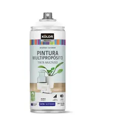 KOLOR - Pintura Spray Blanco Satinado 400 Ml